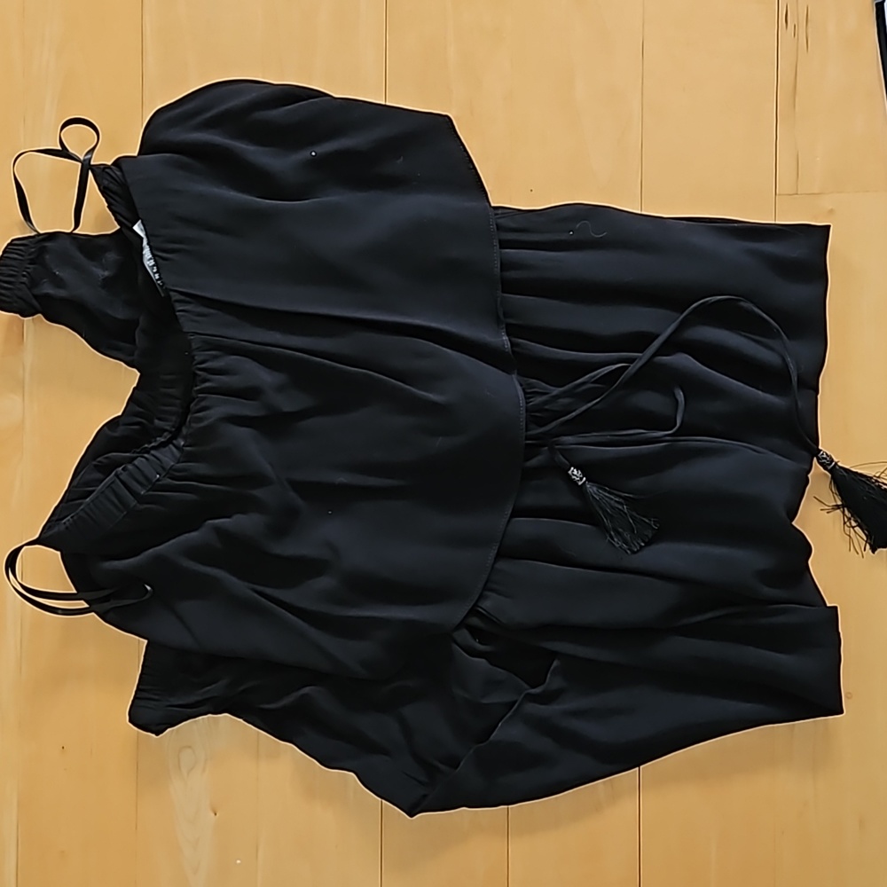 BLACK HOUSE WHITE MARKET strapless jumpsuit